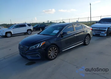 2016 Hyundai Sonata Sport/Limited из США, поврежденный, VIN 5NPE34AF2GH263062